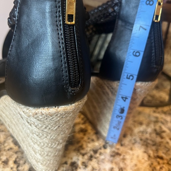 Nine West Black Wedges Size 11. - Picture 7 of 8